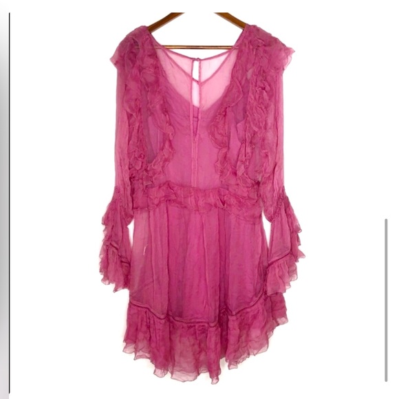 love & sam Dresses & Skirts - Love Sam & Juliet Ink Ruffle dress